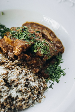 SPEZZATINO, SLOW-COOKED VEAL WITH ARTICHOKES