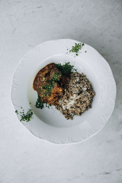 SPEZZATINO, SLOW-COOKED VEAL WITH ARTICHOKES