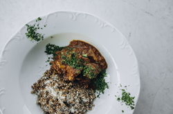 SPEZZATINO, SLOW-COOKED VEAL WITH ARTICHOKES