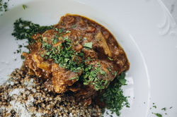SPEZZATINO, SLOW-COOKED VEAL WITH ARTICHOKES
