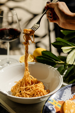 MARITOZZO, РИМСКАЯ ПАСТА ТОНАРЕЛЛИ CACIO E PEPE 22.JPG
