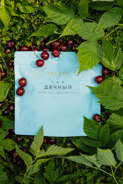 РЫБА НА ДАЧЕ, ФИРМЕННЫЙ ЧАЙ AM COLLECTION - ЧАЙ ДАЧНЫЙ, ЧЕРНЫЙ ЧАЙ С ЛИСТЬЯМИ ВИШНИ 9.jpg