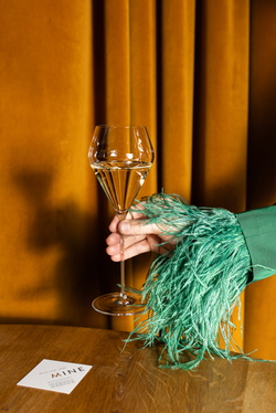 MINE WINE, CHAMPAGNE IN GLASS.jpg