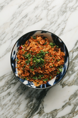 ЖАРЕНЫЙ РИС С ОВОЩАМИ И ЯЙЦОМ