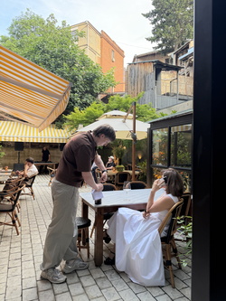 ATMOSPHERE OF RESTAURANT