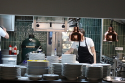 ATMOSPHERE OF KITCHEN MINA TBILISI