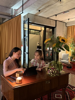 ATMOSPHERE OF RESTAURANT MINA TBILISI