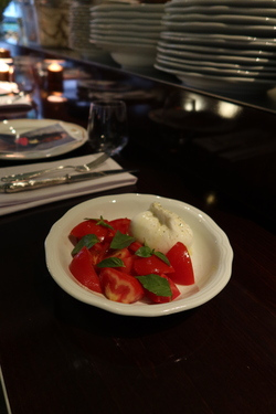 CAPRESE WITH BURRATA CHEESE