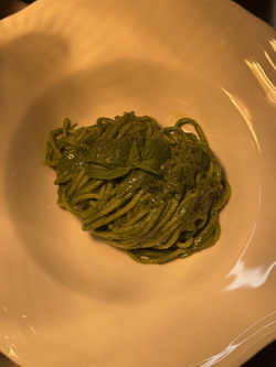 SPAGHETTI AL PESTO GENOVESE
